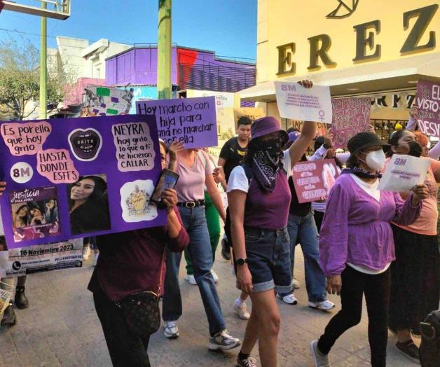 Tamaulipas se tiñe de morado: Marchas del 8M llenan las calles con exigencias Tamaulipas se tiñe de morado: Marchas del 8M llenan las calles con exigencias