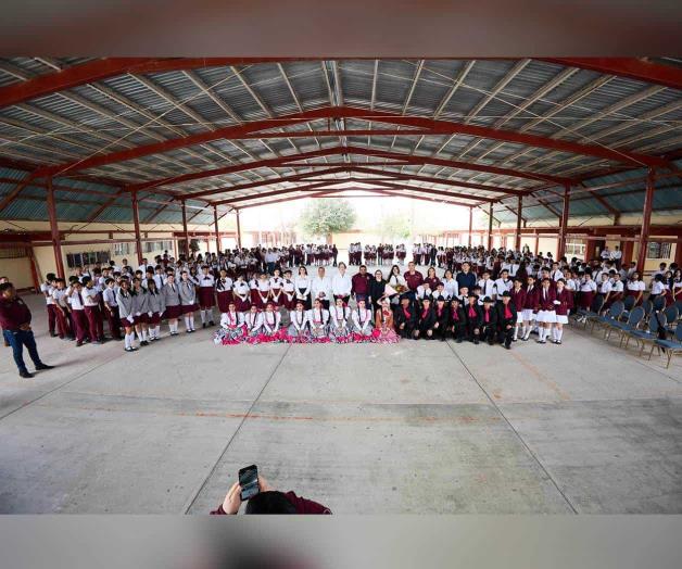 Secretaria de Educación de Tamaulipas visita Escuela Secundaria Técnica 48
