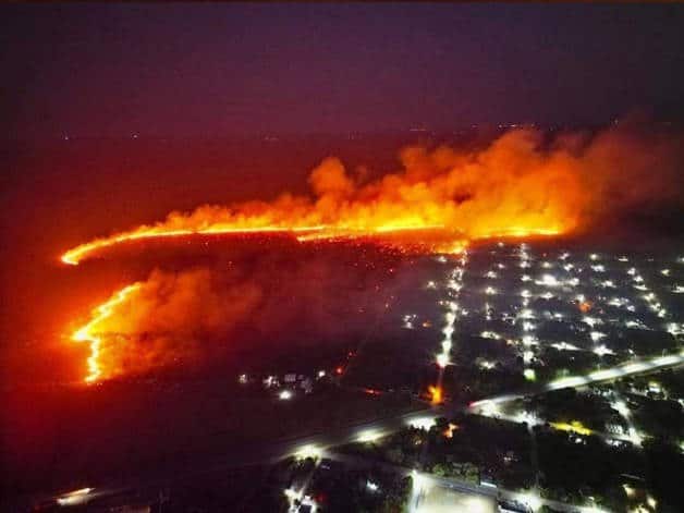 Vientos y altas temperaturas avivan incendios en Tamaulipas