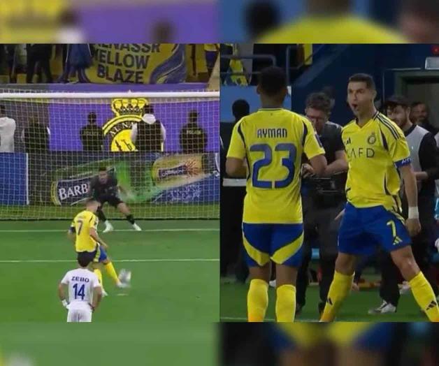 Cristiano Ronaldo convierte penalti a lo Panenka