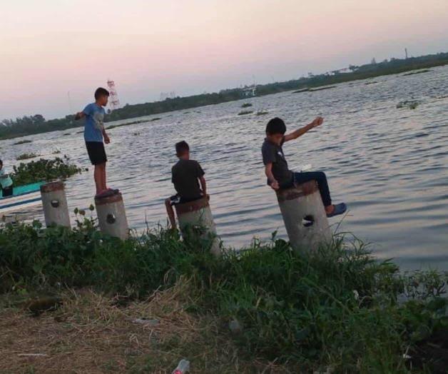 Sistema lagunario, con nivel histórico Sistema lagunario, con nivel histórico