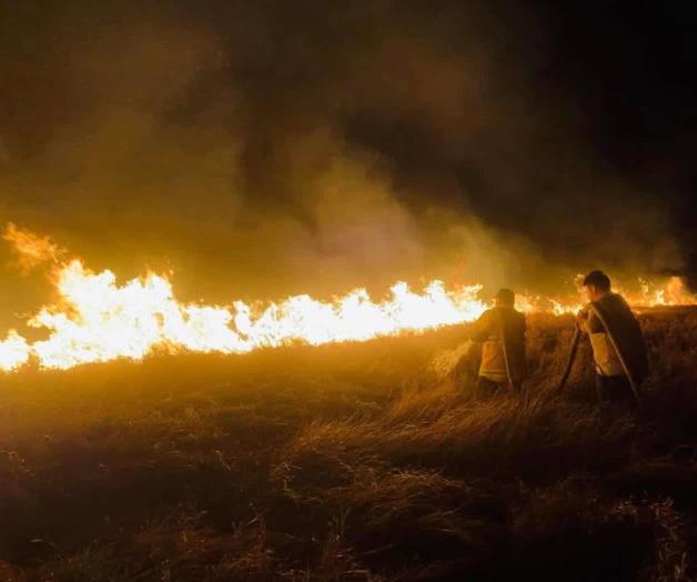 Vientos y altas temperaturas avivan incendios en Tamaulipas