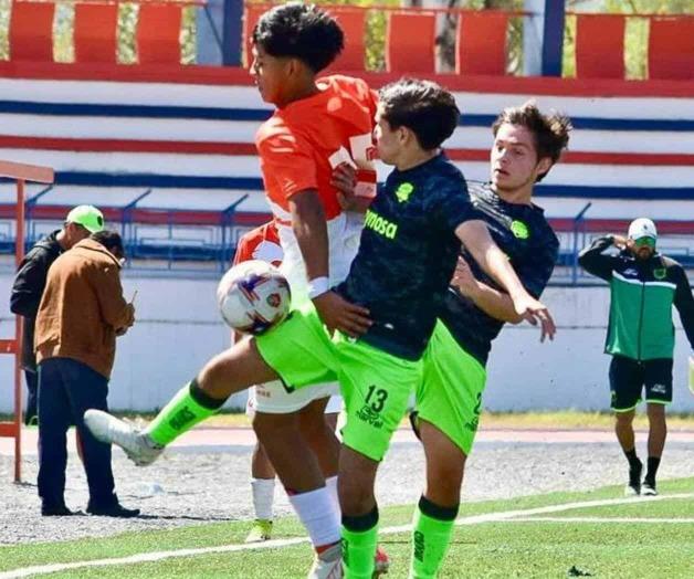 En la liga nacional juvenil de fútbol:Ganan Bravos  el punto extra
