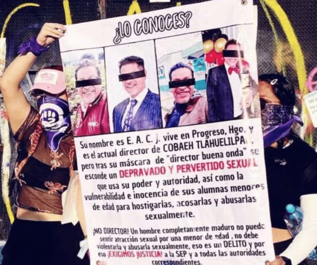 Acusan de acoso a director de Colegio de Bachilleres en Hidalgo