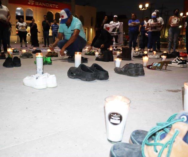 Prenden velas por los desaparecidos en Reynosa