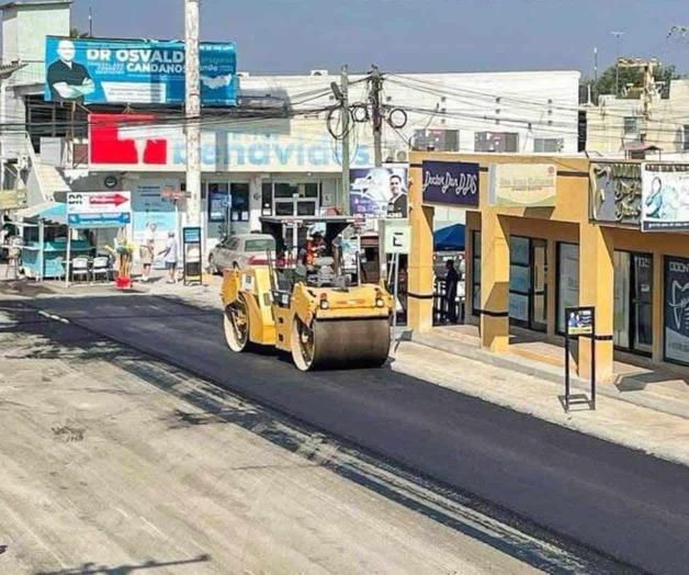 Intensifican recarpeteo de calles en Nuevo Progreso Intensifican recarpeteo de calles en Nuevo Progreso
