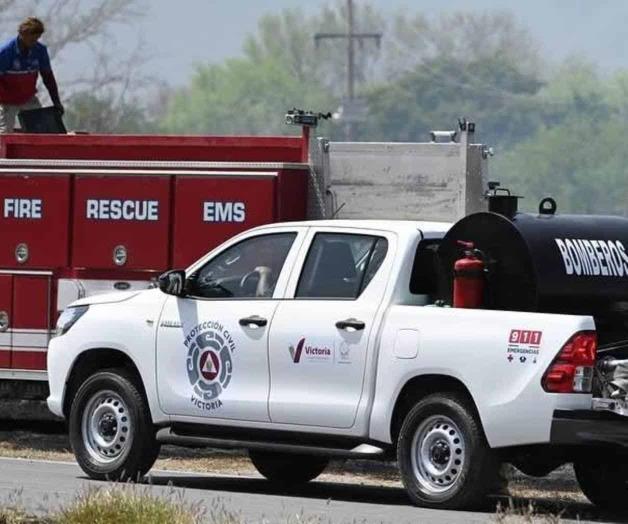 Listos bomberos de Victoria para atender incendios forestales Listos bomberos de Victoria para atender incendios forestales