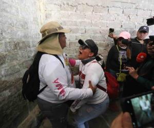 Como si fuera zoológico.- Buscadora reclama