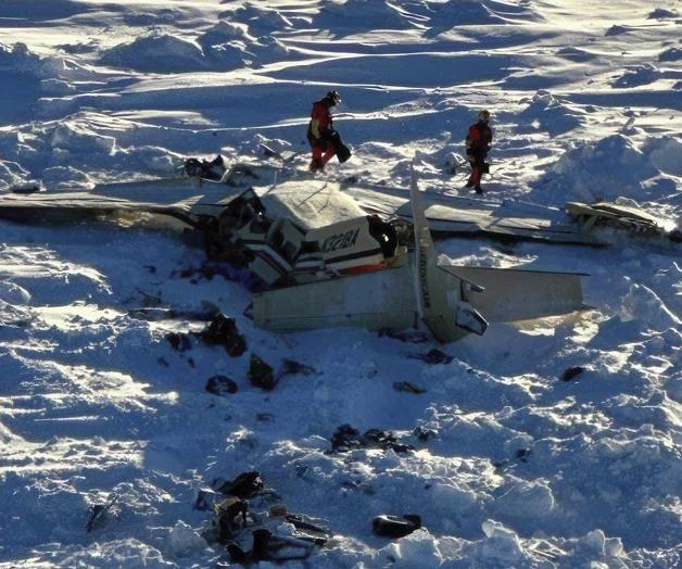 Se estrella avión en Alaska Se estrella avión en Alaska