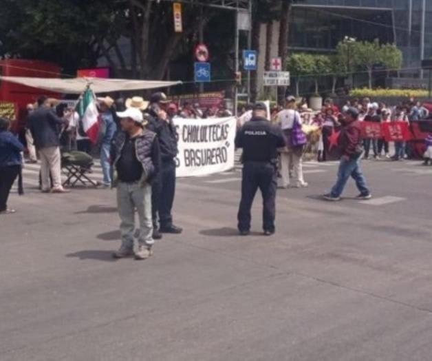 Protestan docentes contra la reforma a ley del ISSSTE