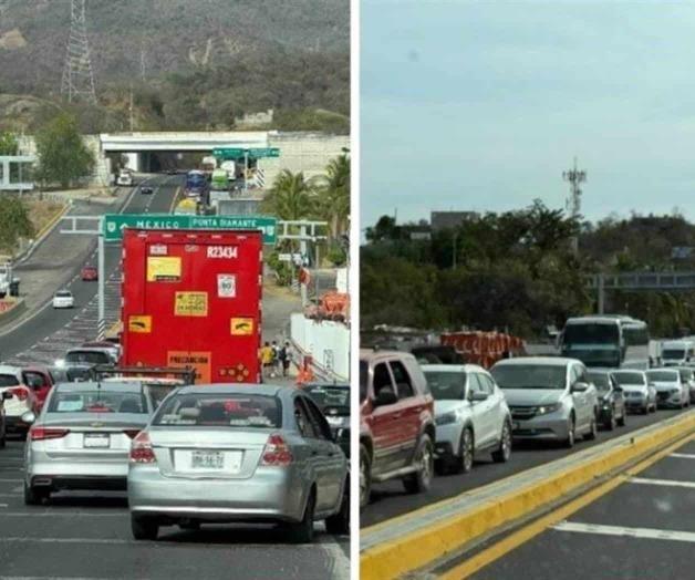 Regresa con caos peaje en Acapulco