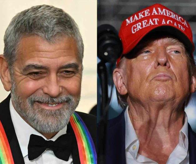 Trump critica a Clooney