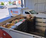 Habilitan centro de acopio en el Banco de Alimentos