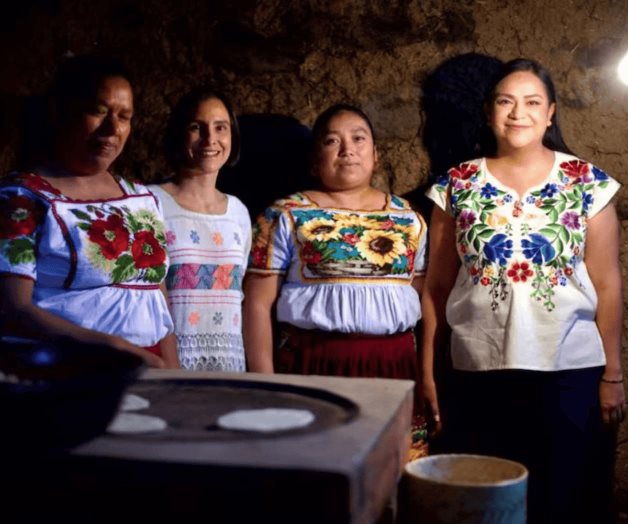 Ariadna Montiel celebra implementación de estufas de leña Ariadna Montiel celebra implementación de estufas de leña