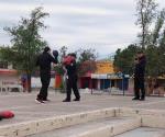 Fomento del deporte en espacios públicos con la Guardia Estatal de Género