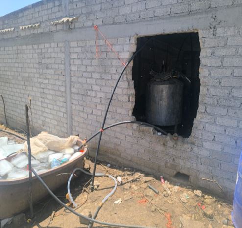Aseguran 982 mdp en material y droga localizado en laboratorio clandestino en Sinaloa