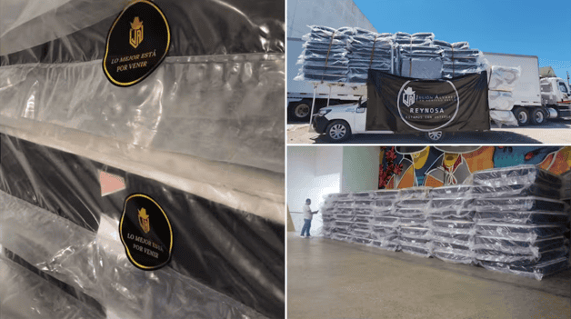 Hace importante donación para familias damnificadas en Reynosa Hace importante donación para familias damnificadas en Reynosa