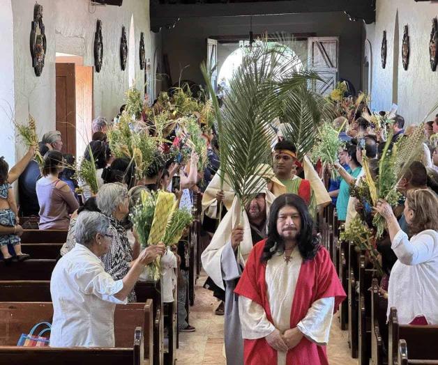 Llaman a la reflexión en Domingo de Ramos