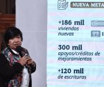 Aumenta meta de viviendas nuevas en el sexenio