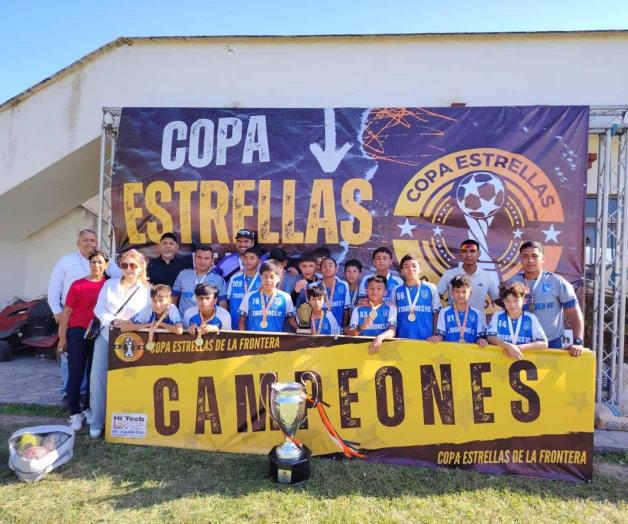 Copa estrellas de la frontera: Tiburones FC, bicampeones tras golear 11-1 al Atlas Matamoros Copa estrellas de la frontera: Tiburones FC, bicampeones tras golear 11-1 al Atlas Matamoros