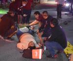 Atropellan a motociclista en Carretera Ribereña