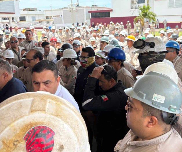 Protestan petroleros Protestan petroleros