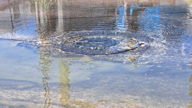 Exigen en colonia Renacimiento atención a fuga de aguas negras Exigen en colonia Renacimiento atención a fuga de aguas negras