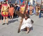 Se realiza viacrusis en la Concatedral en Reynosa como parte de la Semana Santa