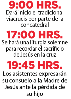 Iniciará Viacrucis en plaza Niños Héroes Iniciará Viacrucis en plaza Niños Héroes