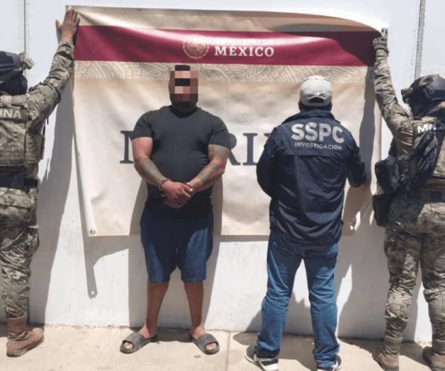 Detienen a Iván Fernando Zepeda El 4-40 en Sonora