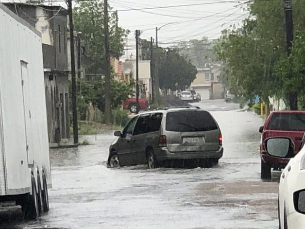 Azota tromba a Matamoros