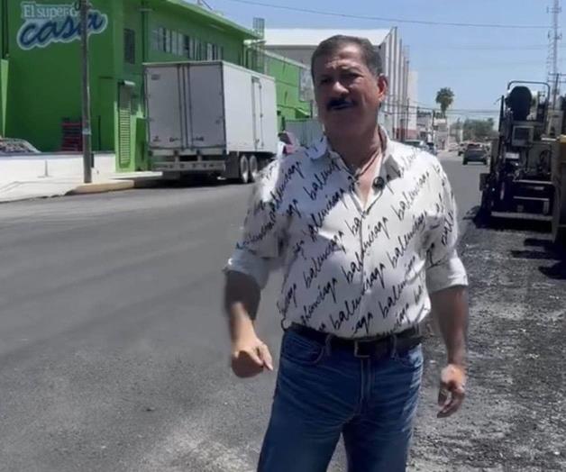 Avanza el recarpeteo en Río Bravo Avanza el recarpeteo en Río Bravo