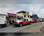 Consume fuego piñatería en zona centro de Reynosa