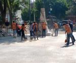 Hacen servicio para Limpia GDL por tirar basura en vía