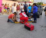 Accidente de tránsito en Reynosa: Mujer atropellada por unidad motriz