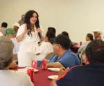 Olga Sosa escucha al sector campesino