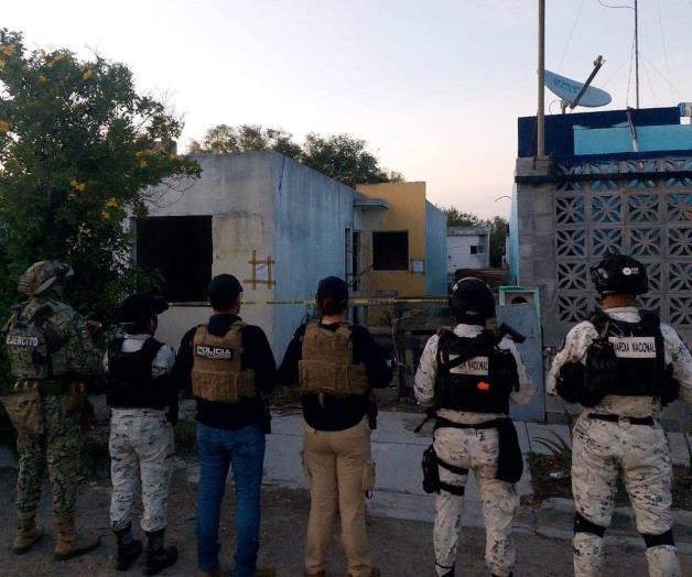 Encuentran bolsas de plástico con marihuana durante cateo en Reynosa Encuentran bolsas de plástico con marihuana durante cateo en Reynosa