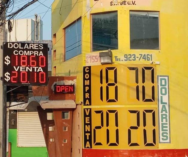 Y sigue a la baja el dólar Y sigue a la baja el dólar