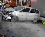 Tres lesionados en choque por dormitada en San Nicolás