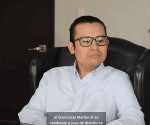 Plantea Marlon Lerma una visión de justicia empática y transparente