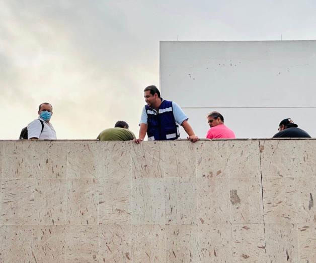 Conato de incendio en el Seguro Social Conato de incendio en el Seguro Social