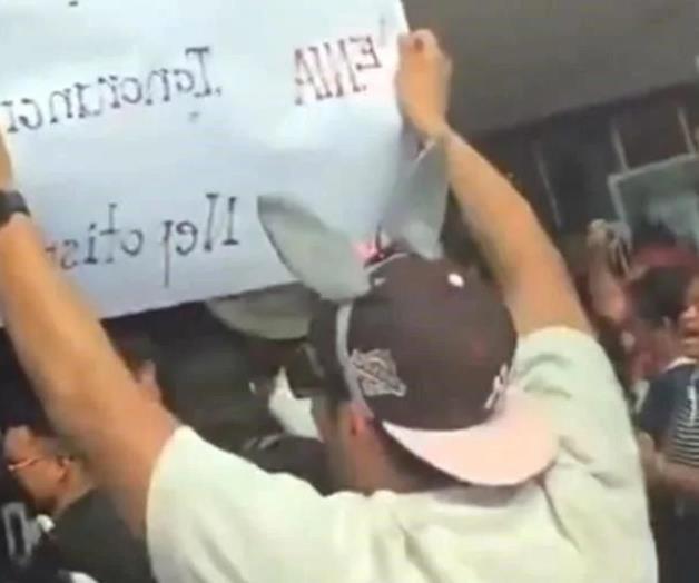 Reciben a ministra Batres con protesta en Tabasco Reciben a ministra Batres con protesta en Tabasco