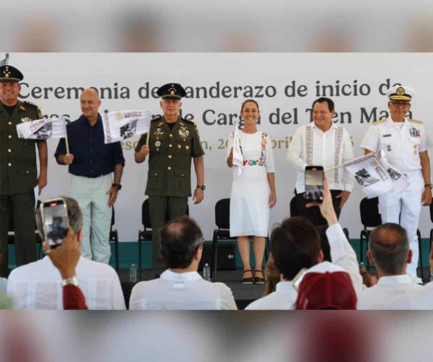 Arrancan obras de carga del Tren Maya