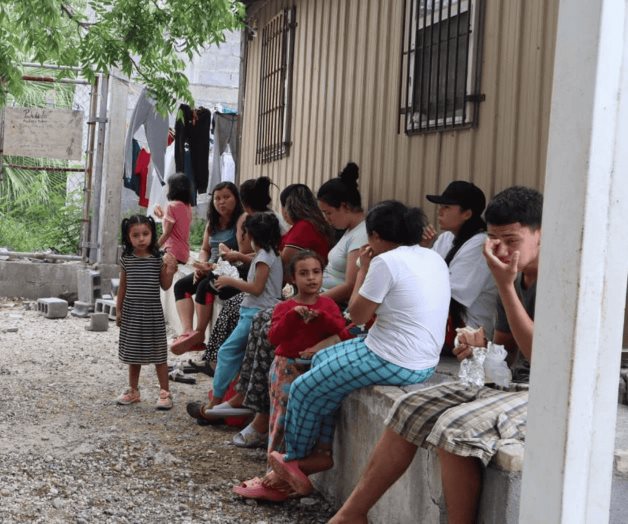 Paralizados en la frontera de Tamaulipas esperan un milagro divino Paralizados en la frontera de Tamaulipas esperan un milagro divino