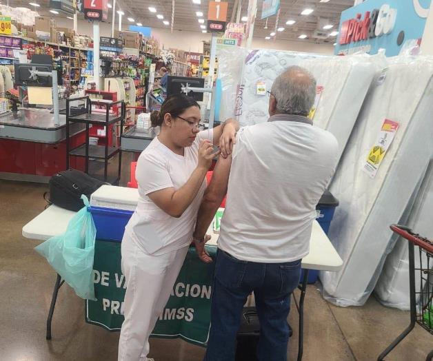 Realiza IMSS campaña de vacunación en Reynosa Realiza IMSS campaña de vacunación en Reynosa
