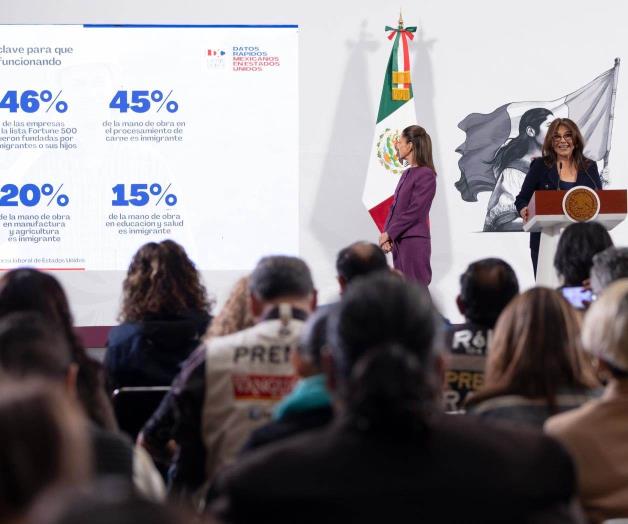 Destacan aportación de migrantes a EU Destacan aportación de migrantes a EU