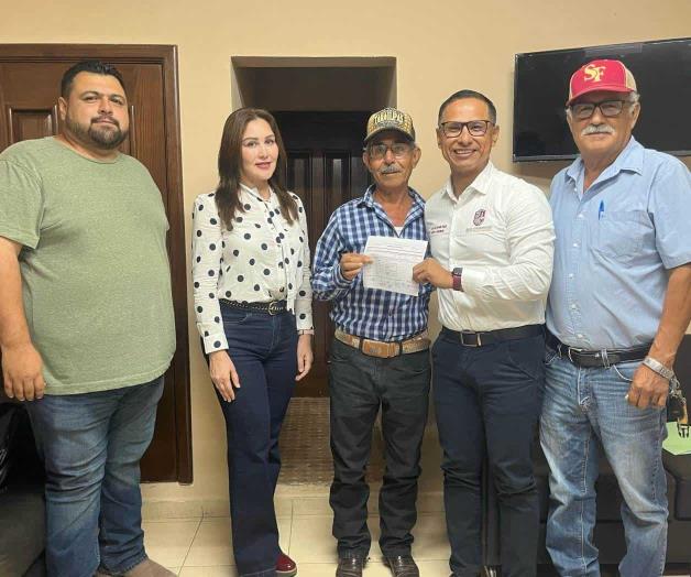 Aporta municipio para reparación de brecha Aporta municipio para reparación de brecha