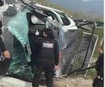Tragedia en Doctor Arroyo: Dos policías fallecidos en accidente