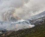 Grandes incendios en la Montaña de la Mesa de Sudáfrica