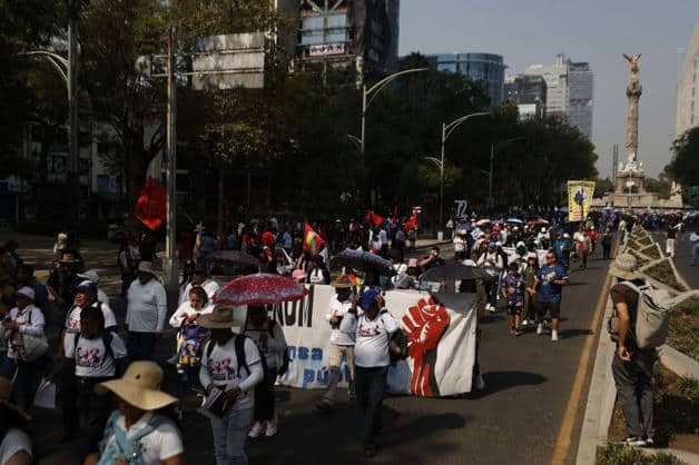 Marchas sindicales en la CDMX por el Día del Trabajo 2025 Marchas sindicales en la CDMX por el Día del Trabajo 2025